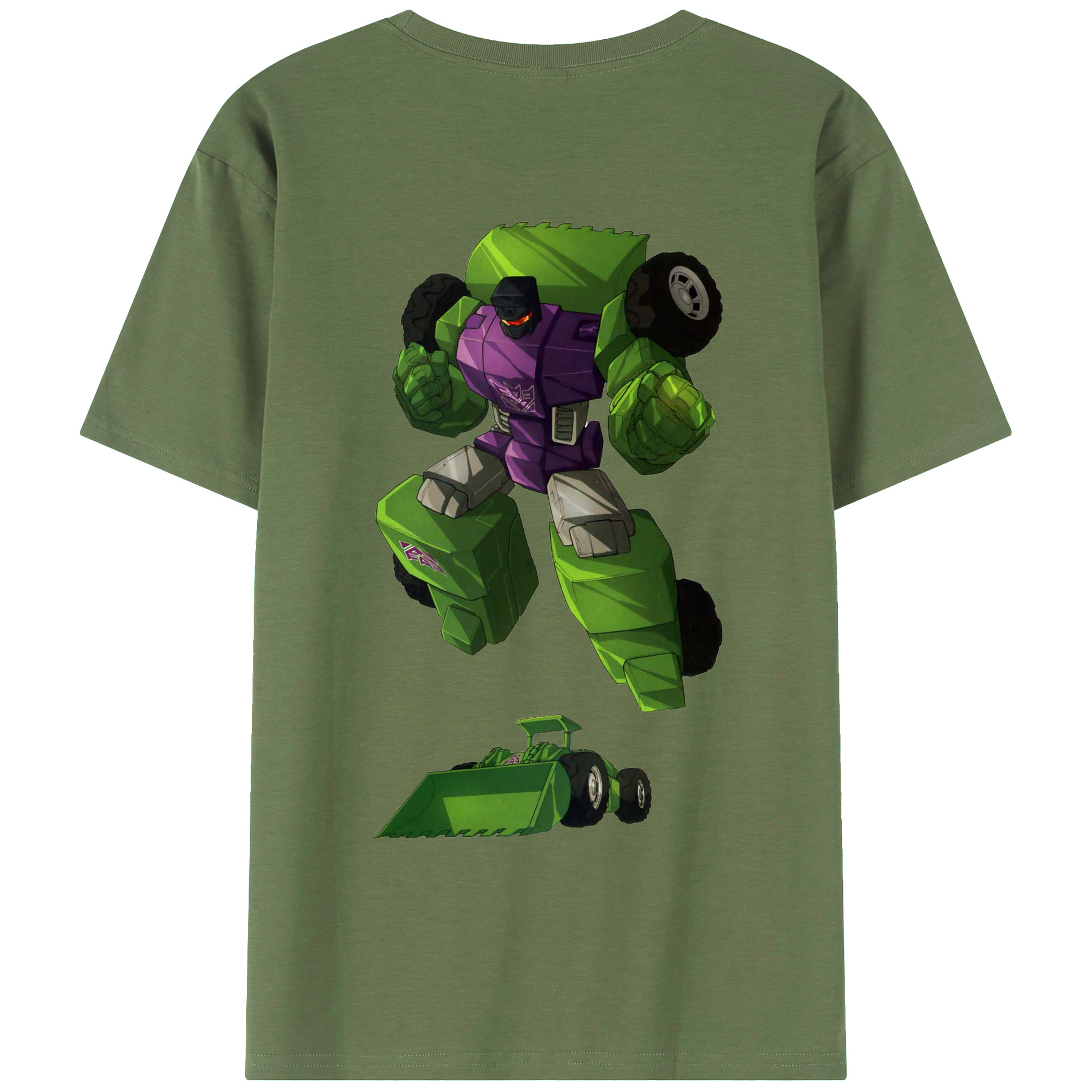 （画像用）  綿100％ メンズ半袖Tシャツ（バックプリント） 通気性